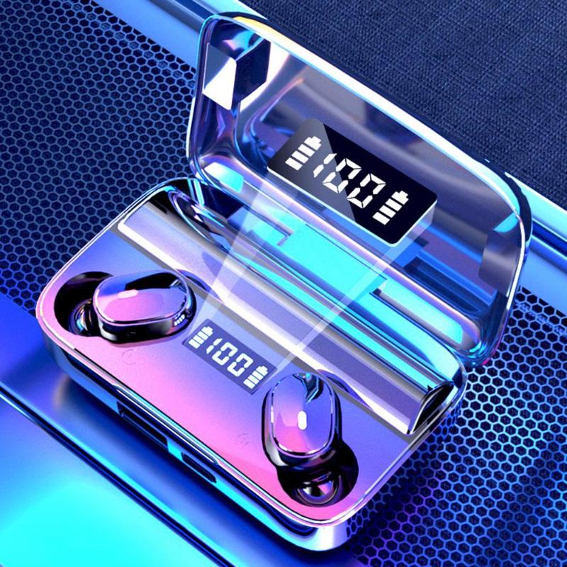 

High quality A9 TWS Wireless Bluetooth In-Ear Earbuds Touch Control Noise Reduction Earphones for huawei