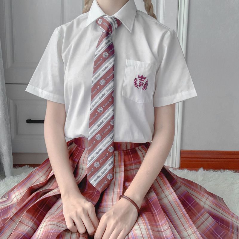 

JK/DK Original Design Tie Knot Accessories JK Little Girls High School Uniform Tie Ties Wholesale Noeud Papillon Women