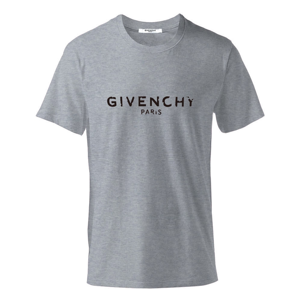 

Top quality mens 100%cotton T shirt vogue brand clothing Designer short Sleeve T Shirt Cotton Elastic Casual men women brand Shirts Male giv, White;black