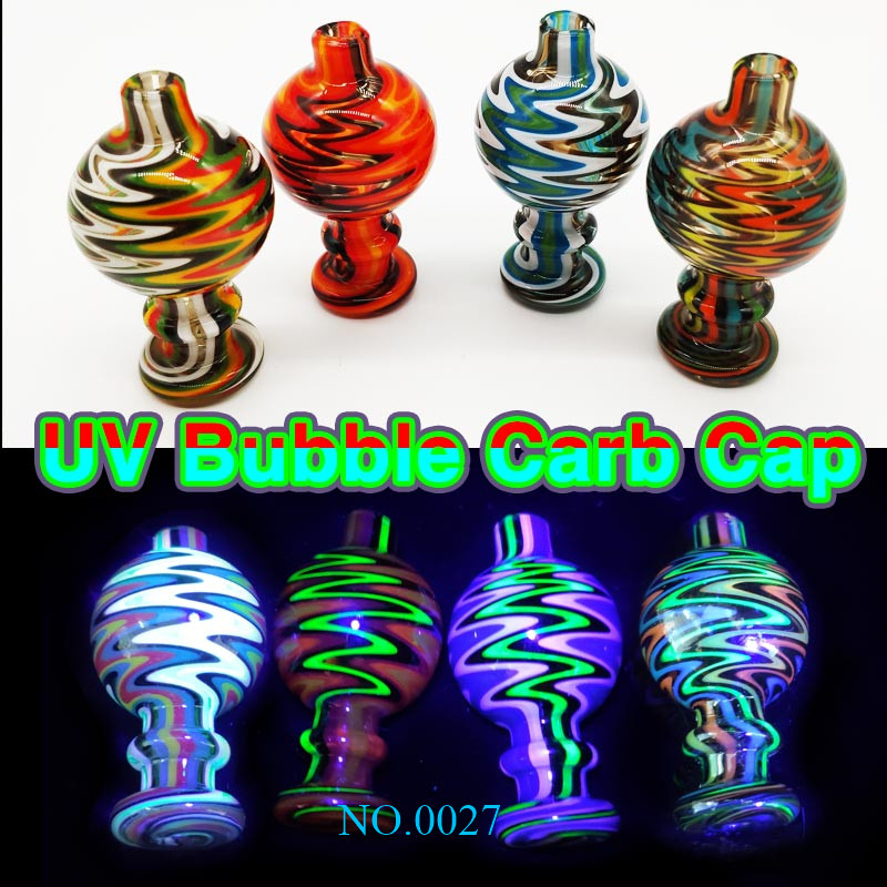 

Hot Colorful Glass Bubble Cap 26mmOD Glass Carb Caps for Flat Top Quartz Banger Nails Glass Water Bongs Pipe Dab Rigs zx