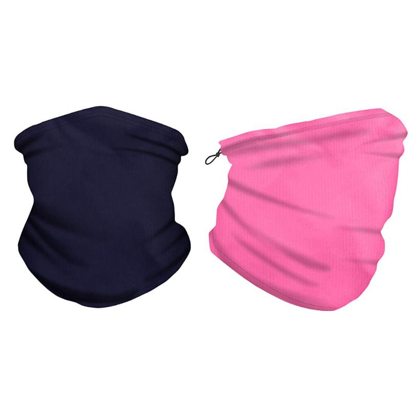

Breathable 2PC Kids Adjustable Drawstring Outdoors Neck Face Cover Scarf Bandana Protection August 14th