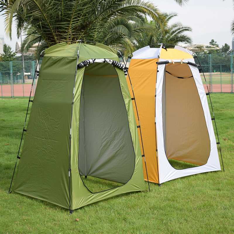 

Toilet tents Portable Outdoor Shower Bath Tent Changing Fitting Room Waterproof Camping Tent Shelter Beach Privacy