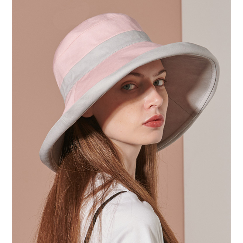 

MTTZSYLHH Sun hat female spring summer beach hat travel essential home sunscreen big birthday gift free shipping, Black