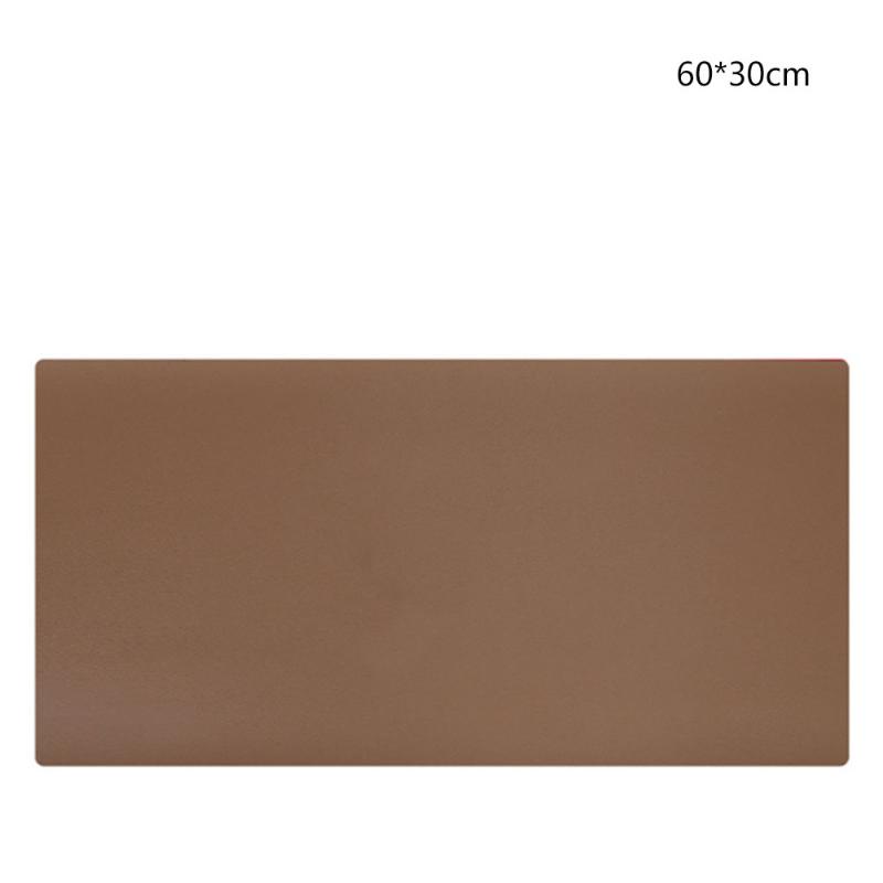 

Waterproof Scratch Proof Double Side Anti Slip Soft Multifunctional Desk Writing Mat Mouse Pad Office Gaming Home PU Leather