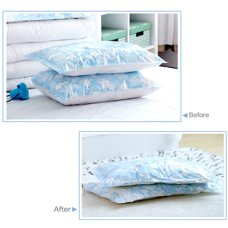 

3Sizes Vacuum Bag Storage Bag Home Organizer Foldable Clothes Organizer Seal Compressed Travel Saving Home Bedding Package