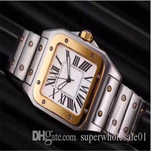 

YY new Luxury Top Brand Men Square Watches Geneva Genuine Stainless Steel Quartz Watches High Quality Fashion Mens Santo Watches., See picture 2