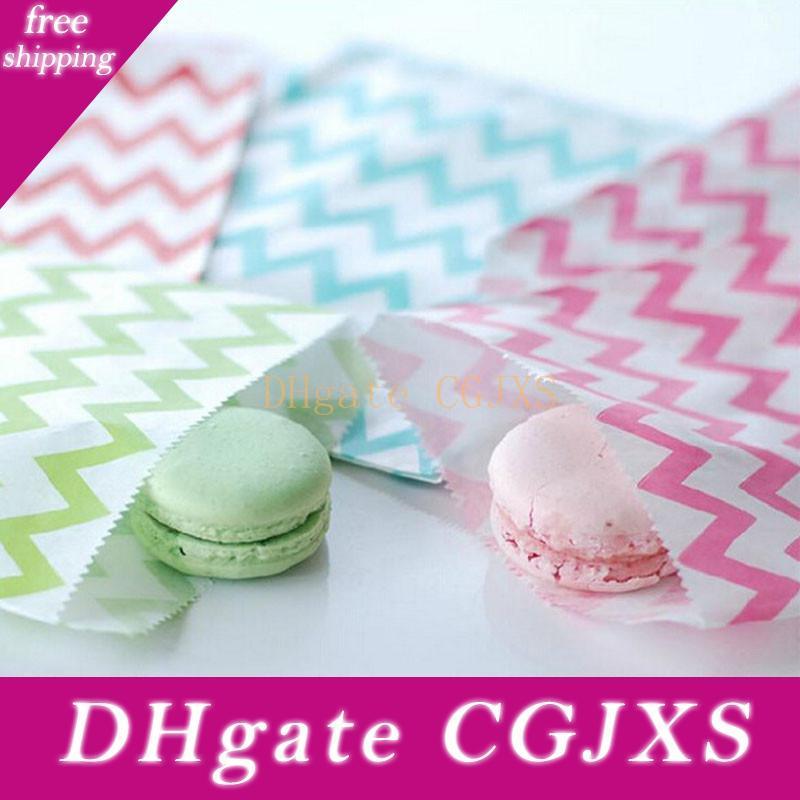 chevron gift bags with handles
