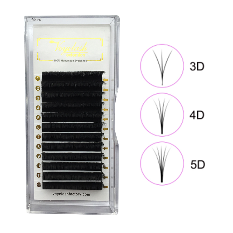 

Viplash Easy Fan Volume Lashes Blooming Eyelash Extension 9-15 MIX Wholesale Camellia Mink Eyelash Extensions