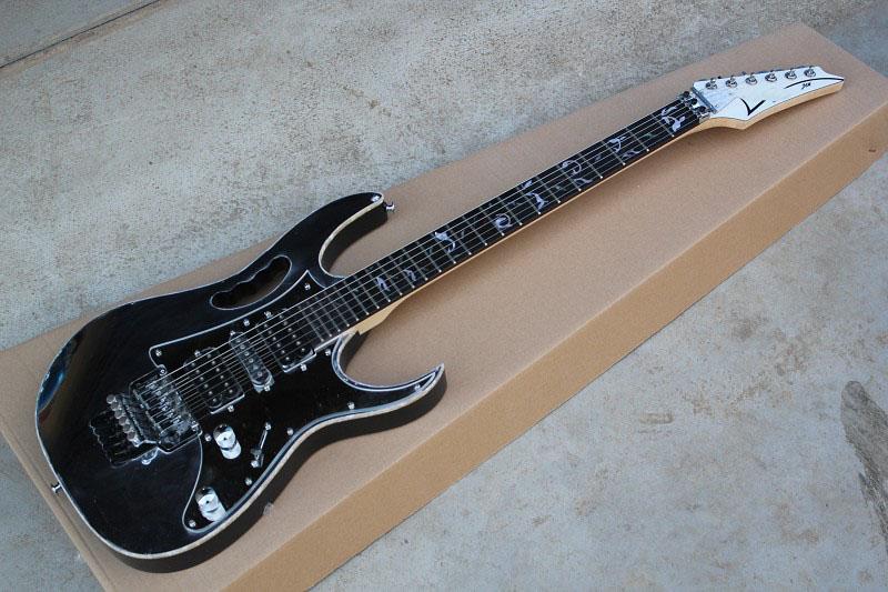 

Free shipping Wholesale Custom Guitar Shop 6 Strings Rosewood Dimarzio Jem 7V Floyd Rose Electric Guitar