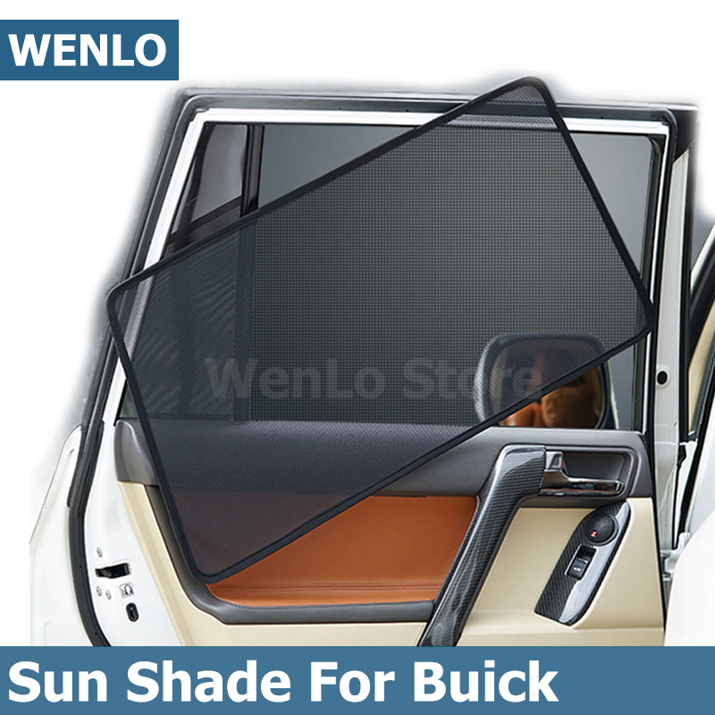 

Magnetic Car Side Window SunShades Cover Mesh For GL6 GL8 EXCELLE Enclave ENVISION ENCORE Regal Auto Sun Shade Curtain