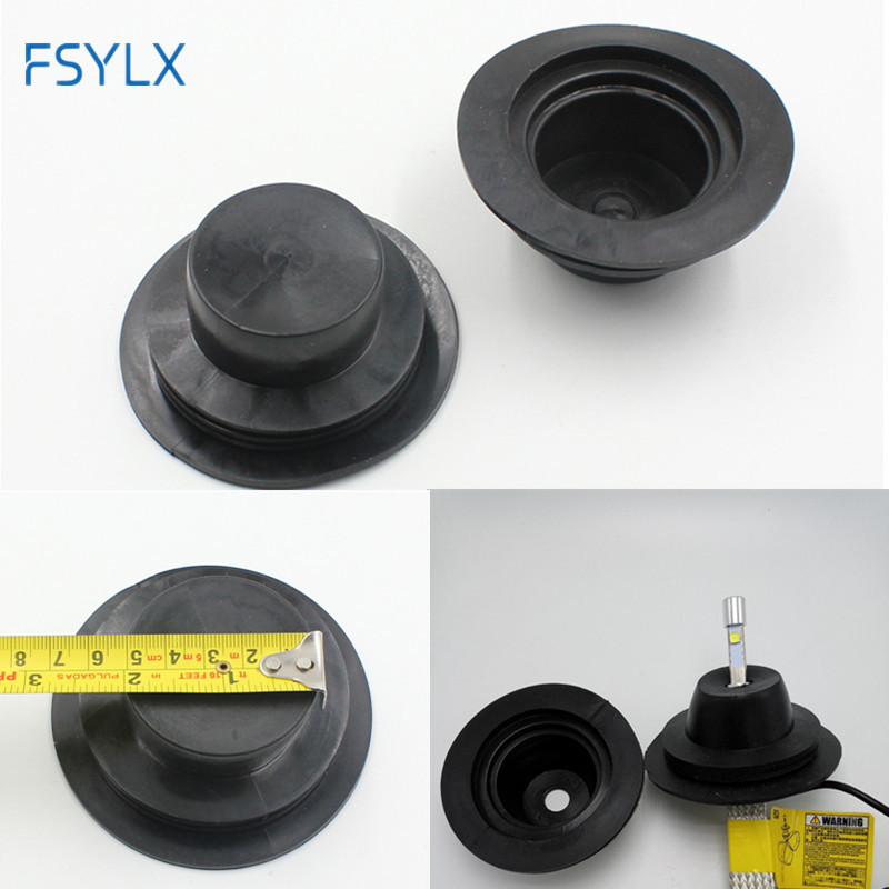 

FSYLX HID LED headlight dust seal cover rubber waterproof dustproof For Car Motorcycle LED Xenon HID kit h1 h7 h11 h10 9005 9006