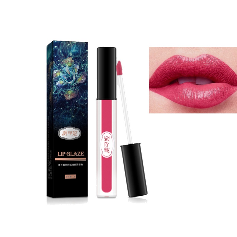 

6 Colors Matte Lip Gloss Liquid Lipstick beauty Long lasting Waterproof Red Velvet Lips Tint Sexy lipgloss Nude Lip Makeup E1