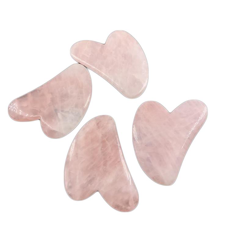 Natural Jade GUASHA Chinese Acupuncture Scraping tool back Massage Body Massager Gua Sha Board Scrape Therapy blood Circulate-image-577767175