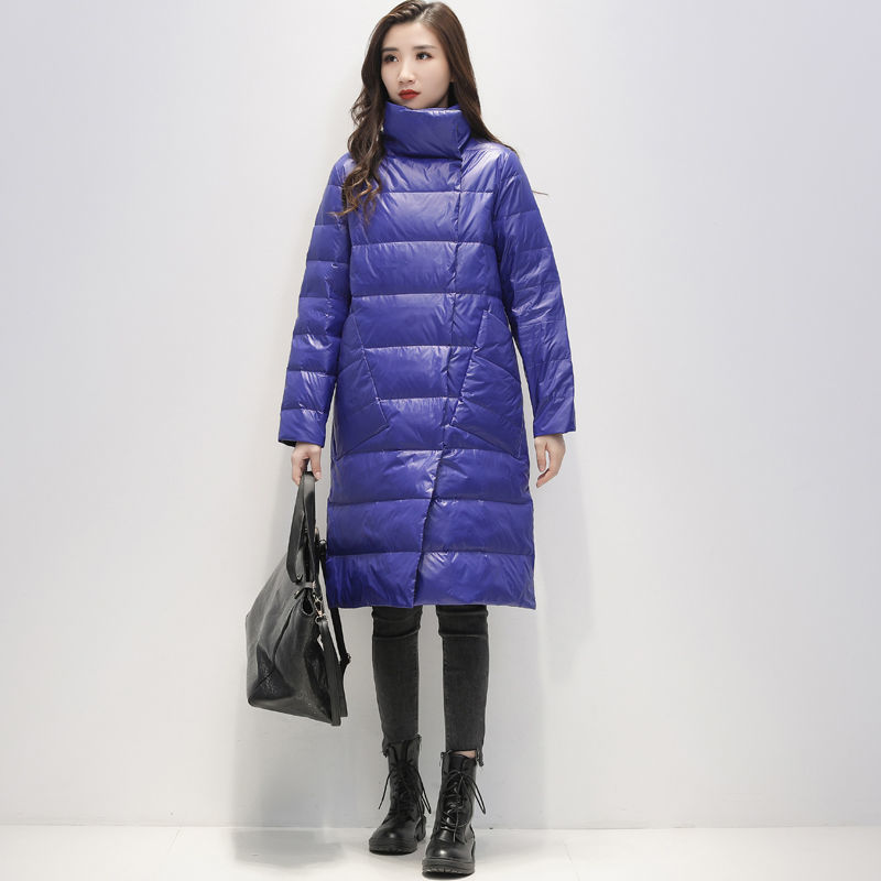 

Duck Down Jackets 2020 Women Winter Long Thick Coats for Female Fashion Long Parkas Warm Causal Solid Ladies Clothes W327, Black