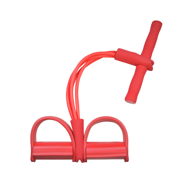 

YOUGLE Yoga Pilates Pedal Stretch Resistance Band Tube Band For Fitness Workout Building Body