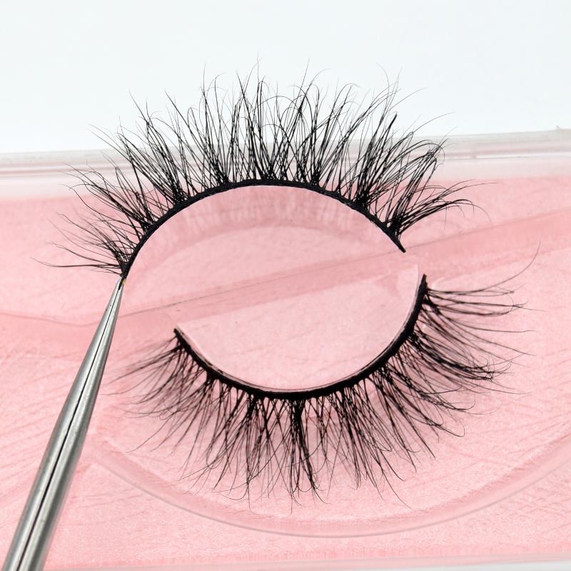 

Visofree eye lashes natural 100% handmade false lashes Thick sexy long Real Mink cruelty free reusable 3D Mink M62