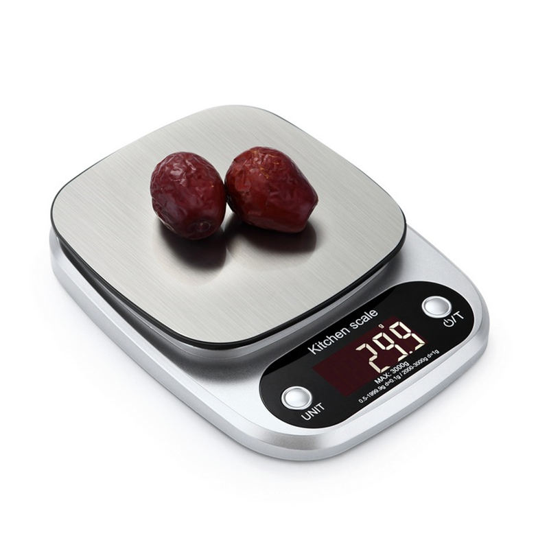 

Household electronic weighing scale precision portable digital LCD electronic scale 3kg/5kg/10kg