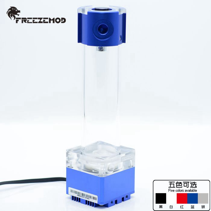 

FREEZEMOD computer water cooler pump water tank integrated lift 4 meters flow 800L defoamer. PUB-FS6MA