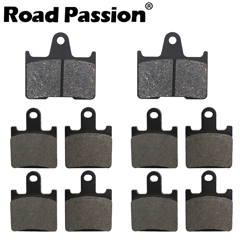 

Road Passion Motorcycle Front & Rear Brake Pads For ZZR ZZR1400 / ZX 14 Ninja (ZX 1400 A/C) ZX1400 ZX1400A 2006-2014