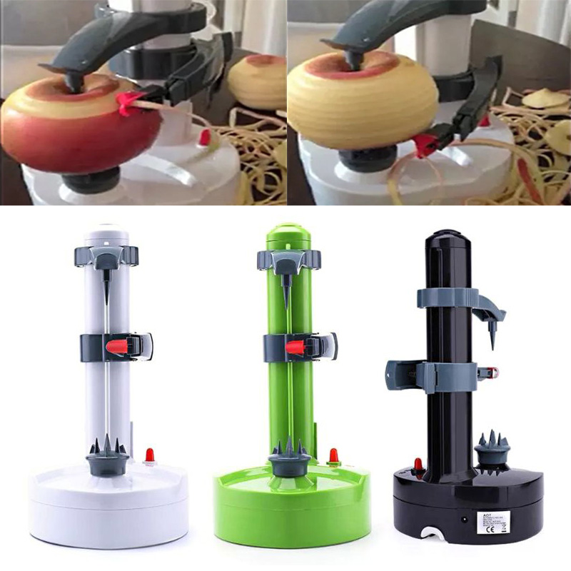 

High Quality Stainless Steel Electric peeler Multifunction for Fruit and Vegetable peeler Potato Cutter 14 x 14 x 29 cm