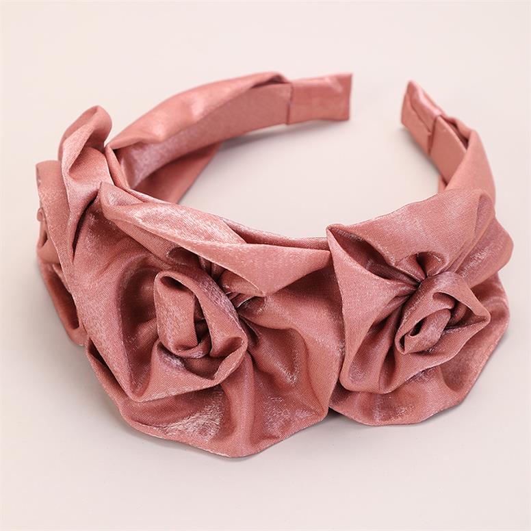 

Headband flower Girth 37CM Top Knot Elastic Hair Bands Soft Solid Color Girls Hairband Hair accessories Accessories Twisted Knotted Headwrap