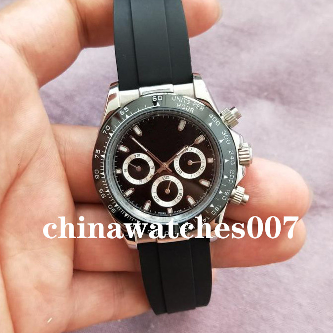 

2020 Black Steel Porcelain Ring Automatic Mechanical Watch 116500LN 40MM Automatic Mechanical Watch Mens Watches