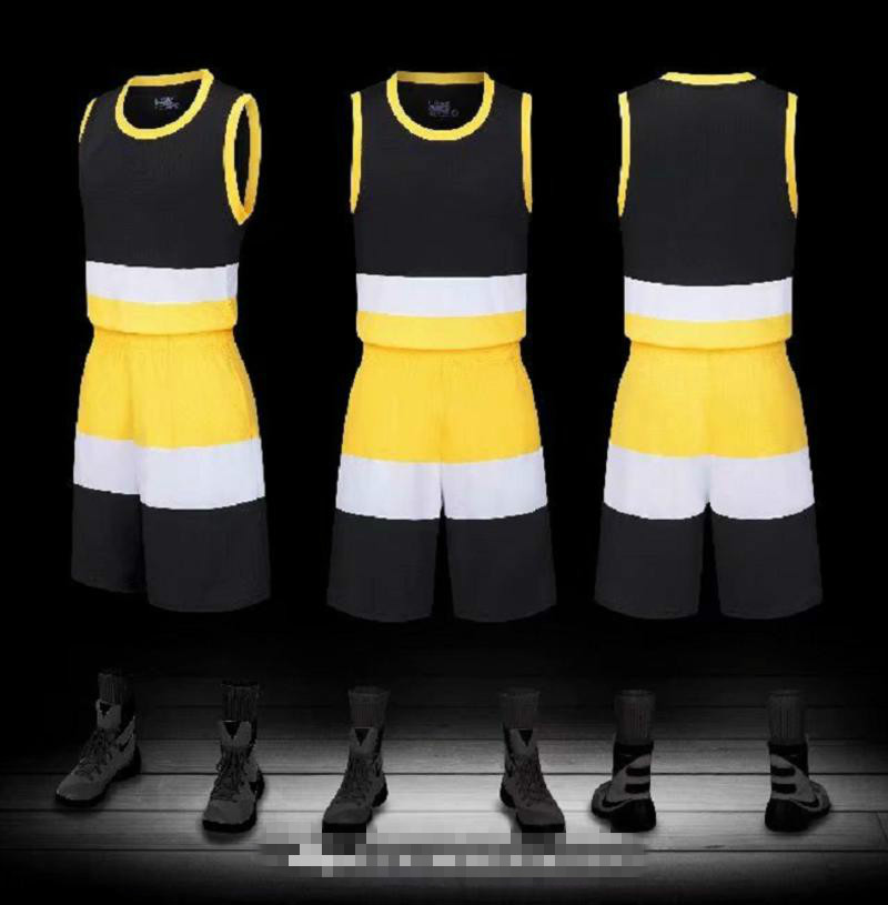 

gkjhjk125 double-sided basketball team Uniforms kits Sports clothes tracksuits Personality Customized Basketball Sets tops With Shorts 25-31, White