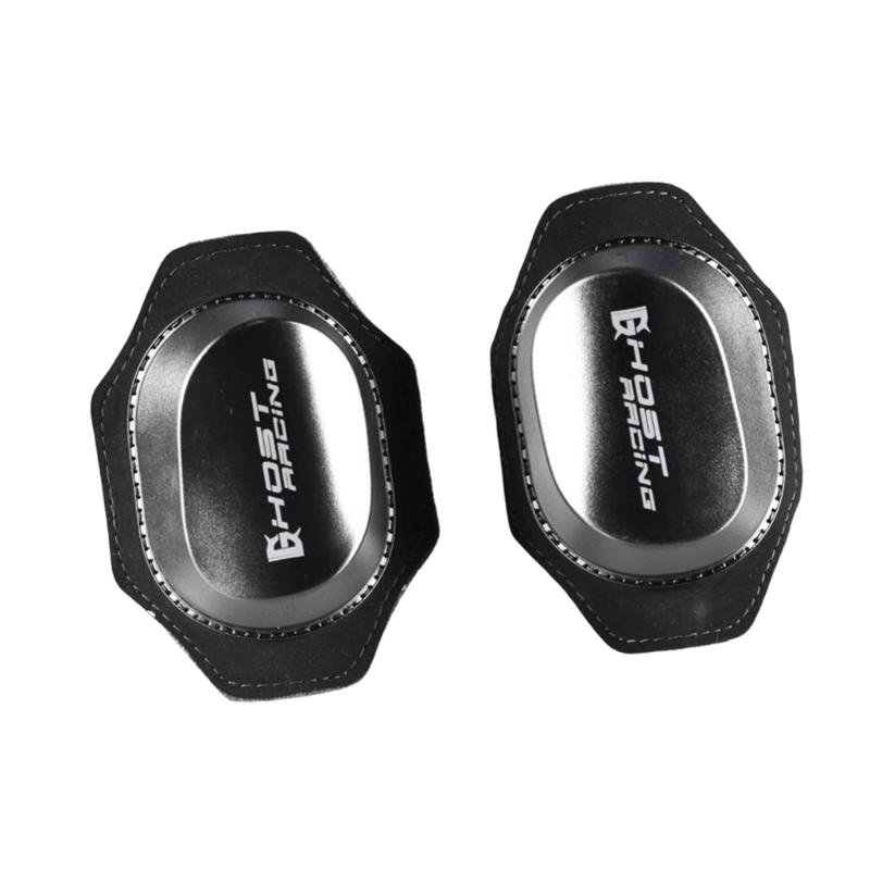 

Motorcycle Protective Gear Kneepads Knee Pucks Sliders Pad Black