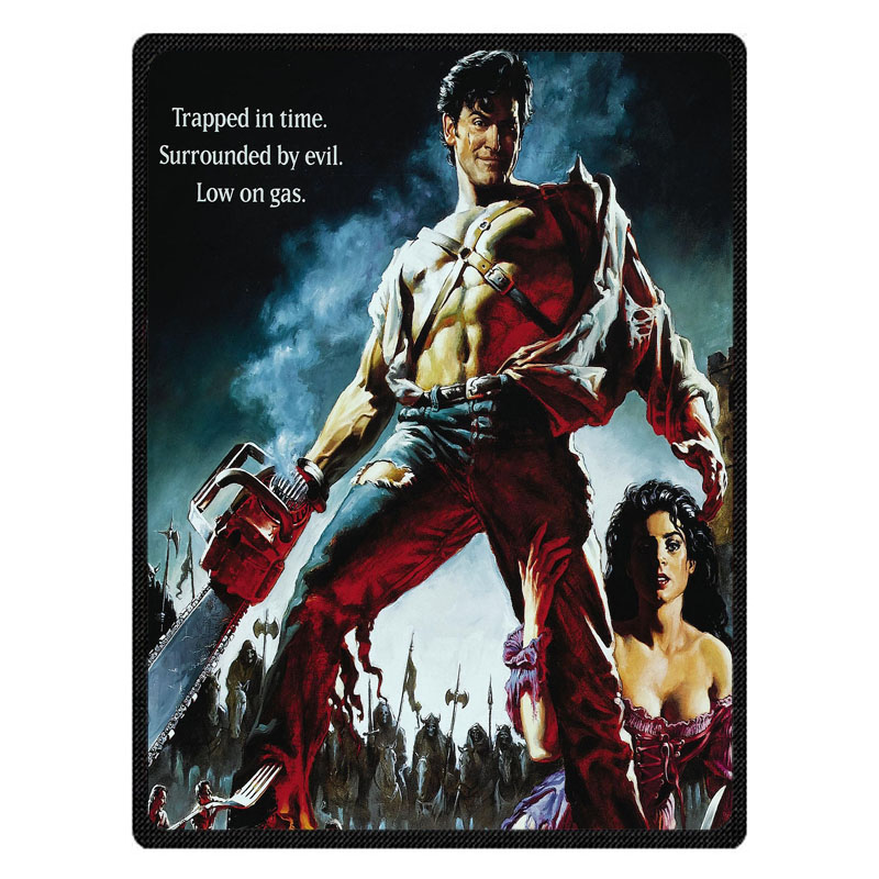 

New Army of Darkness Movie Print Baby Kids Child Summer Aircon Blanket Soft Thick Flannel Fleece Warm Spring Blankets