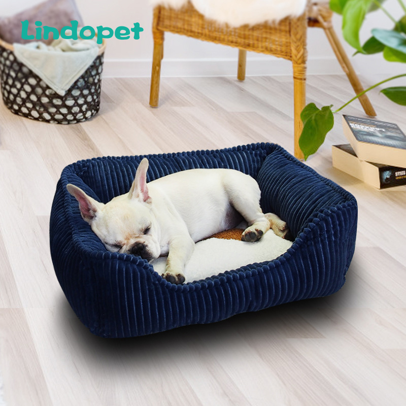 

small medium pet dog bed hondenmand for large dogs corduroy