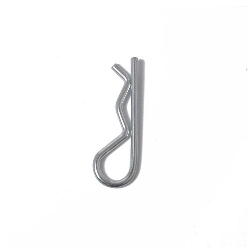 

100PCS Zinc Plated Hair Pin Hitch Retaining R Clip Lynch Cotter Spring Assorted Kit Split Cotter Pins Kit Set Fastener Pins