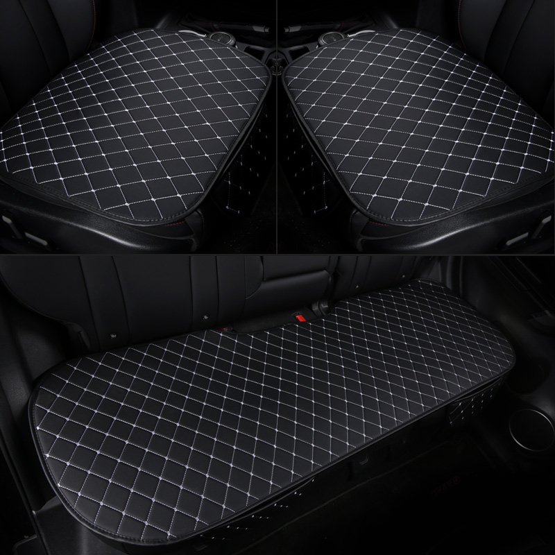 

Pu Car Seat Cover Front Rear Leather Cushion Protector Mat Pad For Solaris ix35 i30 ix25 Elantra Accent Tucson Sonata