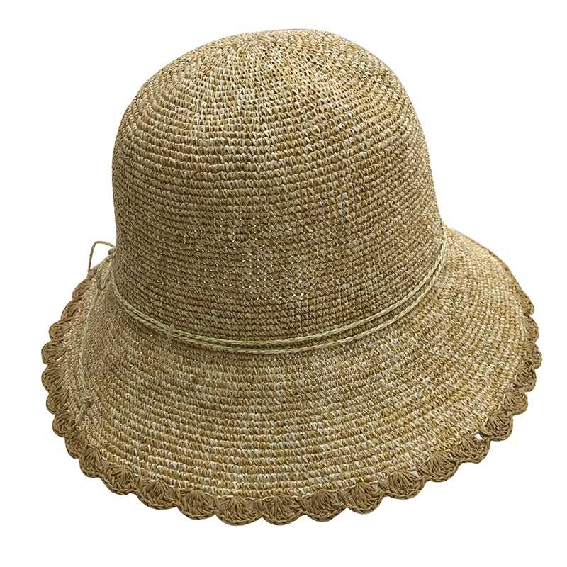 

WeMe Paper Hats South Korea Style Fisherman's Hat Bucket Hat, Beige