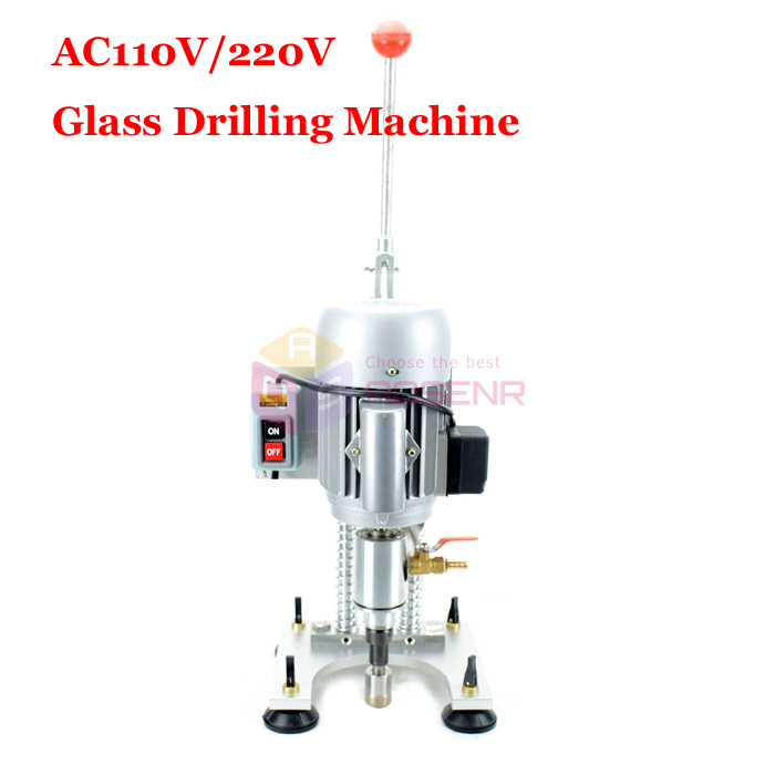 

110V/220V Single Arm Drill Glass Drilling Machine Marble Ceramic Punching Reamer Glass Driller Stone Tile Tapper Perforator