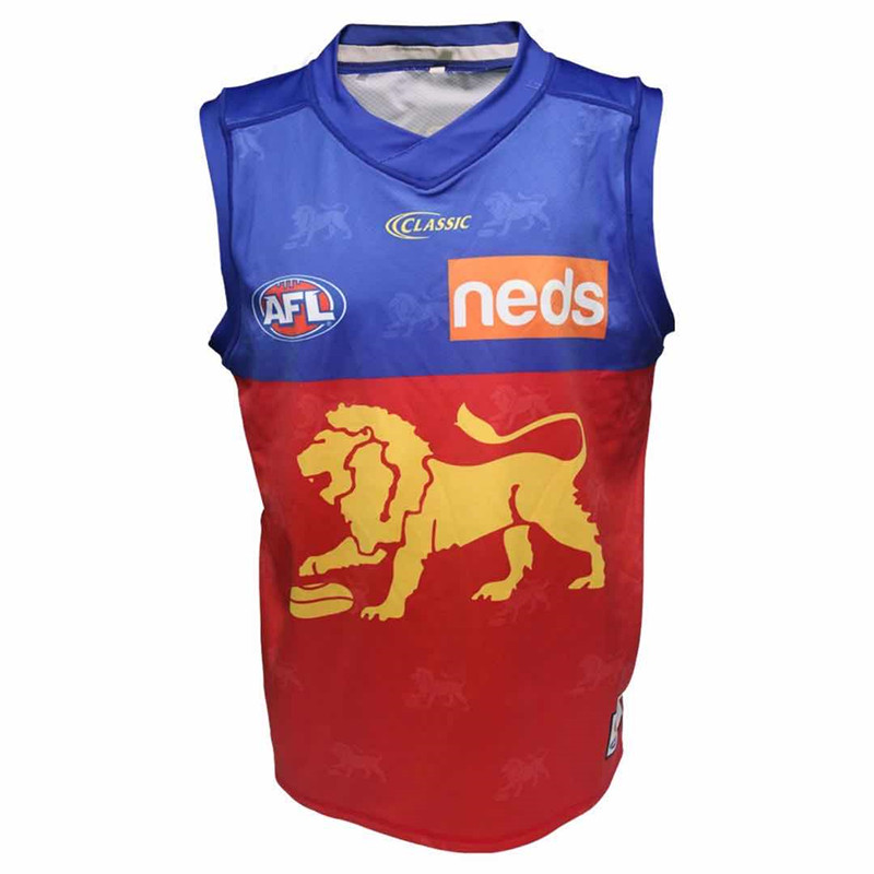 

2020 BRISBANE LIONS HOME GUERNSEY INDIGENOUS JERSEY size S-3XL, Black