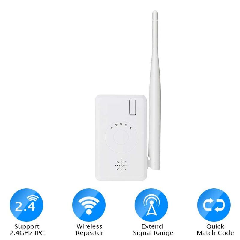 

Hiseeu WiFi Range Extender IPC Router for Wireless Security Camera Wired NVR to be Wireless