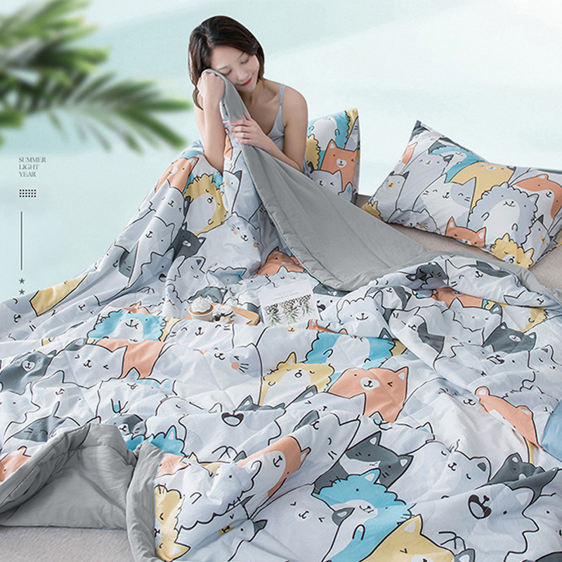 

Summer Blanket Air Conditioner Summer Household Thin Quilt