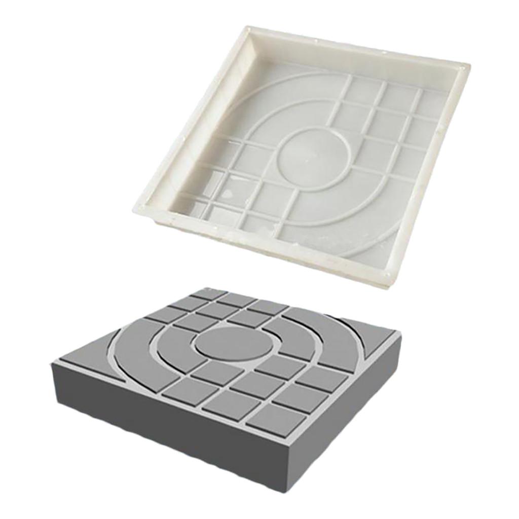 

Brick Stone Mold Pavement DIY Path Maker Mold Paving Cement Brick The Stone Road Paving Moulds Tool for Garden Decoration