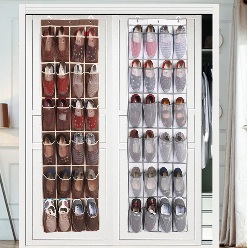 

Fast Pocket Shoe Space Door Hanging Organizer Rack Wall Bag Storage Closet Holder