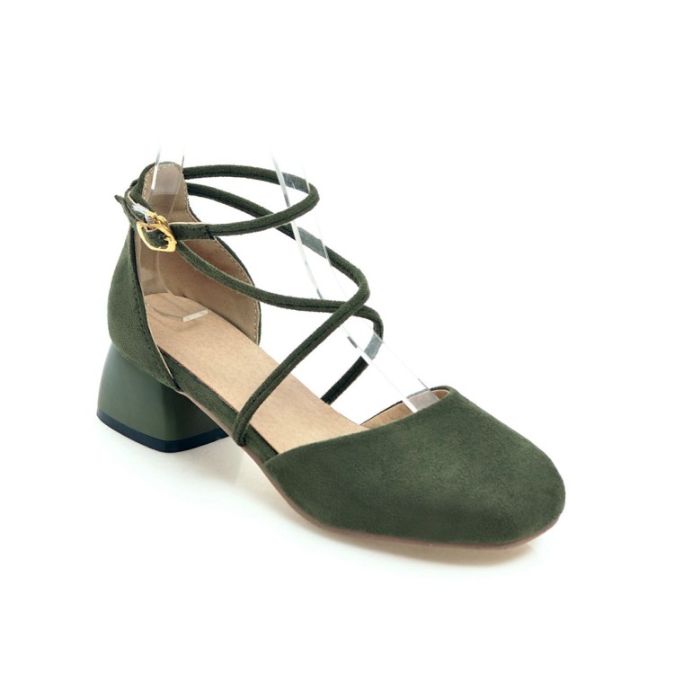 

Big Size Lace up sandals high heels sandals women shoes woman summer ladies, Black