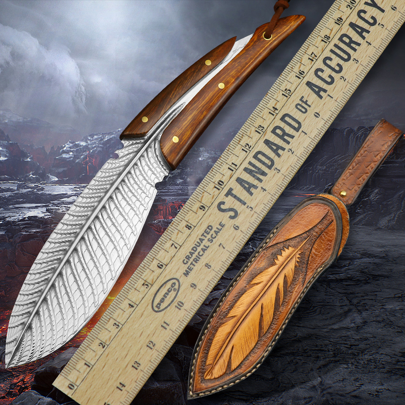 

Damascus steel VG10 steel Handmade Fixed Blade Knife Outdoor Camping Knife straight knife Knives Outdoor Tools Tactical Knives