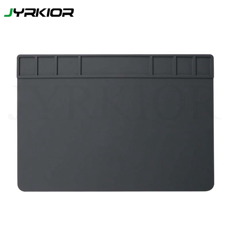 

Jykior Magnetic Screw Mat Repair Working Pad, Heat Insulation Silicone Pad BGA Soldering Repair Station Maintenance Platform