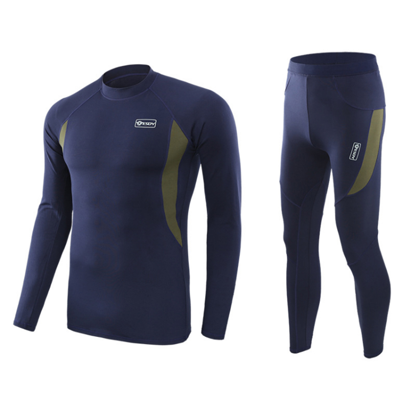 

Men Winter Warm Cycling Base Layers Quick Dry Cycling Thermal Underwear Men For Riding/Climbing/Cycling, Black