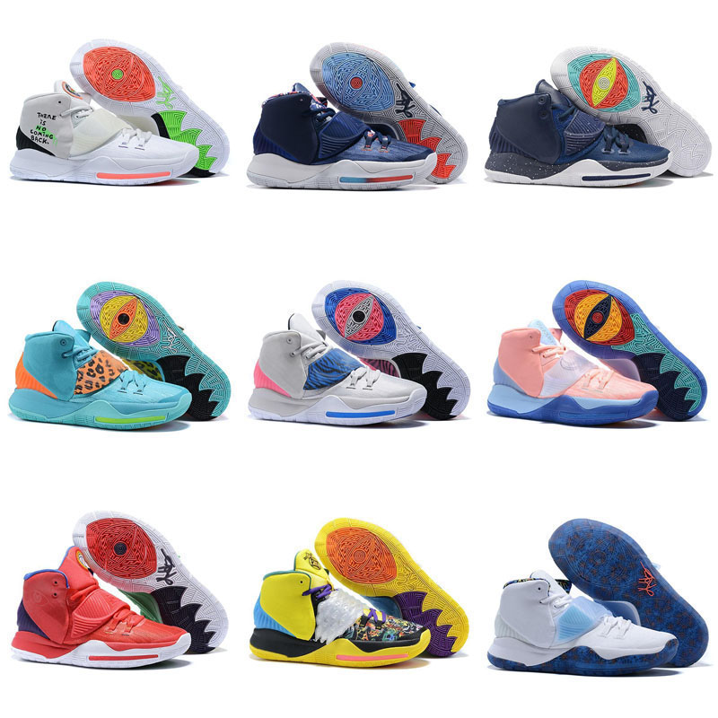 

Arrival Men Kyrie VI Mens Kids Basketball Shoes 6S 6 Boys Sport Shoes Sneakers, As photo 32