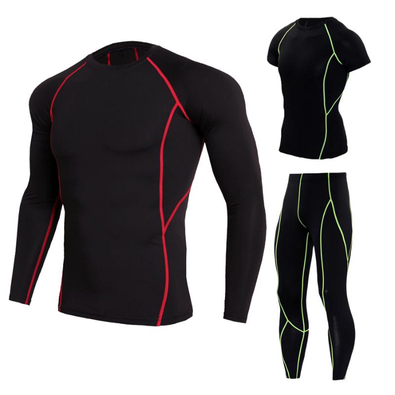 

New Compression sportswear for men, compression clothing for gym and running, rashguard and training men, Beige