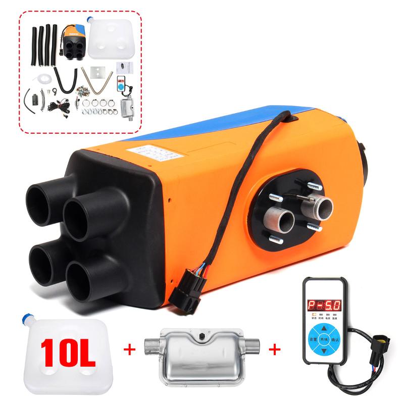

Car Heater 5KW 3KW 12V/24V Air Diesels Heater Parking With LCD Monitor Siliencer 10L Tank For RV Motorhome Trailer Trucks
