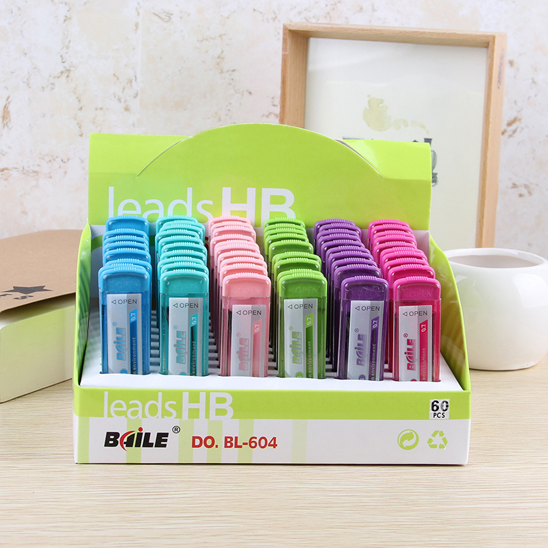 

3Pcs/Set Graphite Lead Mechanical Pencil Refill Plastic Automatic Replace Pencil Lead 0.5/0.7mm Refueling Spare Parts