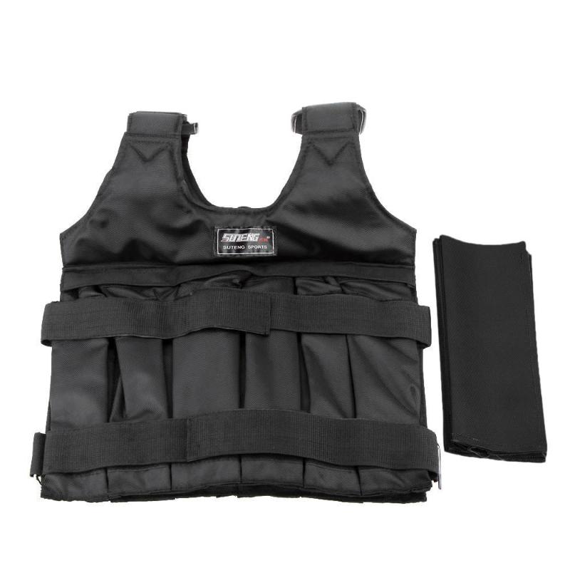 

Max Loading 50kg Adjustable Weighted Vest Weight Jacket Exercise Boxing Training Waistcoat Invisible Weightloading Weighted Vest