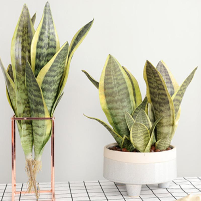 

Fake Desert Plants Artificial Flower Sansevieria Trifasciata Simulation Succulent Agave Plant Home Office Shop Garden Decor, A2