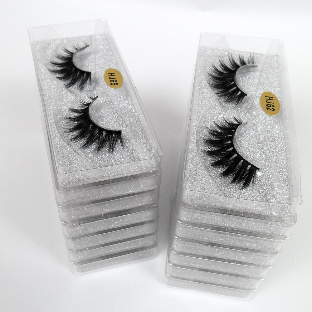 

Mink Lashes Wholesale 10 style Handmade natural False Eyelashes 3D Mink Eyelashes Dramatic Lashes makeup Lashes In Bulk